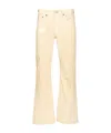 Acne Studios Regular Fit Jeans 2010m In Yellow