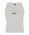 Acne Studios Ebot Tech Tank Top In White