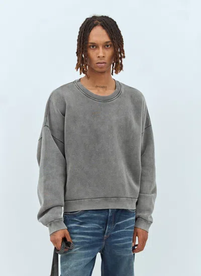 ACNE STUDIOS LOGO PATCH SWEATSHIRT