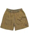 Acne Studios Garment-dyed Shorts In Green