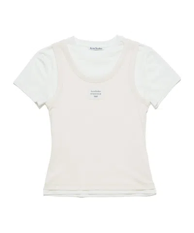 ACNE STUDIOS ACNE STUDIOS LAYERED T-SHIRT
