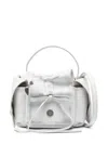 Acne Studios Multipocket Mini Camera Shoulder Bag In Grey