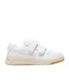 Acne Studios 20mm Steffey Leather Low Top Sneakers In White