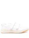 Acne Studios 20mm Steffey Leather Low Top Sneakers In White