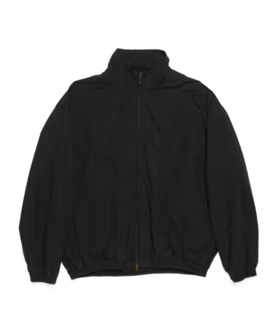 Acne Studios Washed Cotton-poplin Jacket In Black