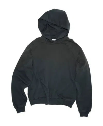 Acne Studios Logo-print Drop-shoulder Hoodie In Black