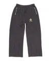 Acne Studios Logo-print Elasticated-waist Trousers In Gray