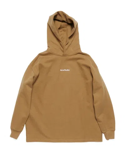 ACNE STUDIOS LOGO-PRINT HOODIE