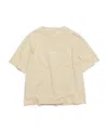 Acne Studios Logo-print Short-sleeved T-shirt In Nude
