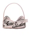 Acne Studios Logo-print Shoulder Bag In Pink