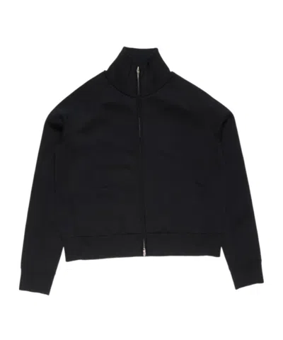 Acne Studios Logo-print Sweatshirt In Black