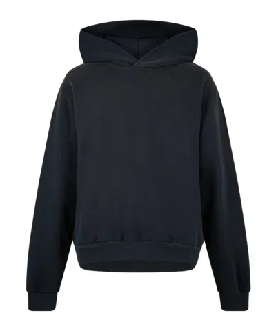 Acne Studios Distressed Relaxed Fit Sweater In Black