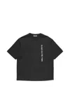 Acne Studios Logo-print T-shirt In Black
