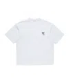 Acne Studios Logo-print T-shirt In Gray