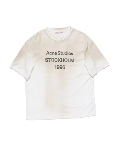 ACNE STUDIOS ACNE STUDIOS LOGO PRINTED CREWNECK T-SHIRT