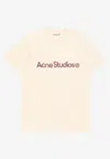 Acne Studios Acne Graphic Mini Logo T-shirt In Neutral