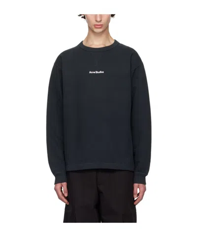 ACNE STUDIOS ACNE STUDIOS LOGO PRINTED LONG SLEEVED SWEATSHIRT