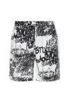 ACNE STUDIOS ACNE STUDIOS LOGO PRINTED SHORTS