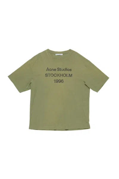Acne Studios Logo Relaxed Fit T-shirt