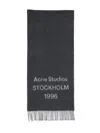 Acne Studios Logo Jacquard Scarf