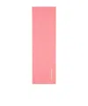 Acne Studios Logo Scarf In Pink