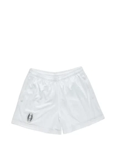 Acne Studios Logo Shorts In Black