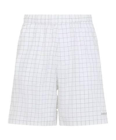 ACNE STUDIOS GRID SHORTS