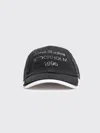 Acne Studios Logo Stamp Cap In Black