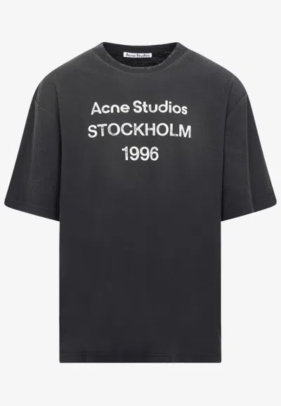 Acne Studios Logo Stamp Short-sleeved T-shirt