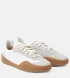 Acne Studios Nappa And Suede Leather Sneakers In In White