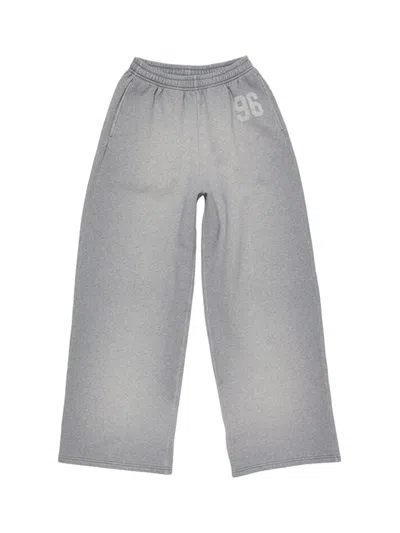 ACNE STUDIOS ACNE STUDIOS LOGO SWEATPANTS GREY MELANGE