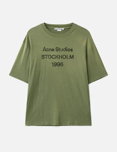 ACNE STUDIOS LOGO T-SHIRT - RELAXED FIT
