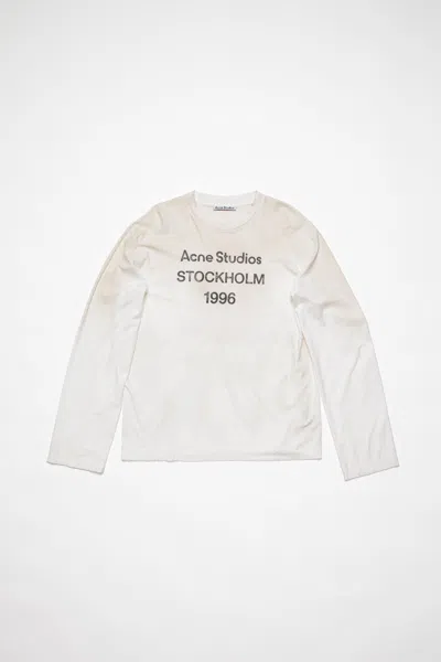 ACNE STUDIOS LOGO-T-SHIRT – LOCKERE PASSFORM
