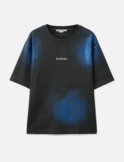 Acne Studios Logo T-shirt In Multi