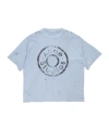 Acne Studios Logo T-shirt In Blue