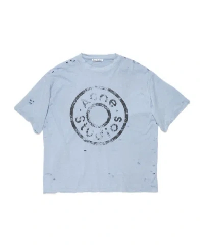 ACNE STUDIOS ACNE STUDIOS LOGO PRINTED CREWNECK T-SHIRT