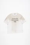 Acne Studios Logo 1996 Long Sleeve T-shirt In Dusty White