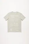 Acne Studios Logo T-shirt - Relaxed Fit In Herb Green