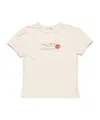 Acne Studios Logo T-shirt In White