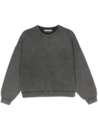Acne Studios Man Black Sweatshirts