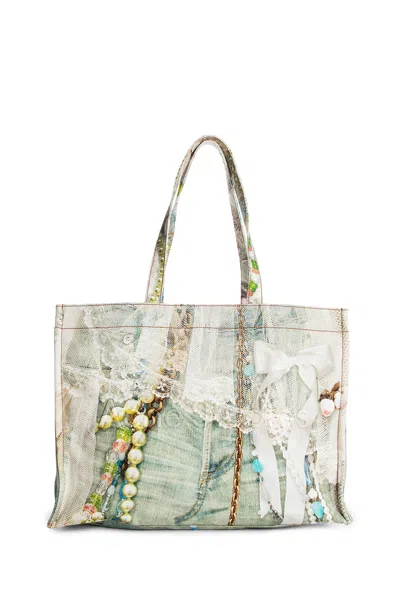 ACNE STUDIOS LOGO TOTE BAG