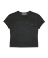 Acne Studios Logo-print Short-sleeve T-shirt In Black