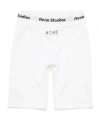 Acne Studios White Paneled Shorts In White
