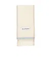 Acne Studios Logo Wool Scarf In White
