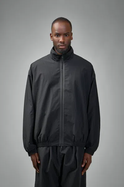 Acne Studios Logo Zipper Jacket In Black