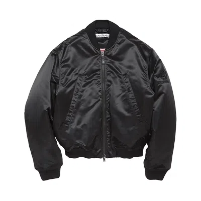 Pre-owned Acne Studios Logogram Bomber Jacket 'black' | Men's Size 50