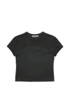 Acne Studios Logo-print Short-sleeve T-shirt In Black