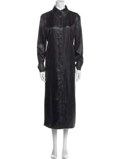 Pre-owned Acne Studios Long Dress In Black