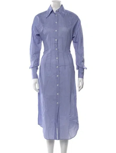 Pre-owned Acne Studios Long Dress In Blue