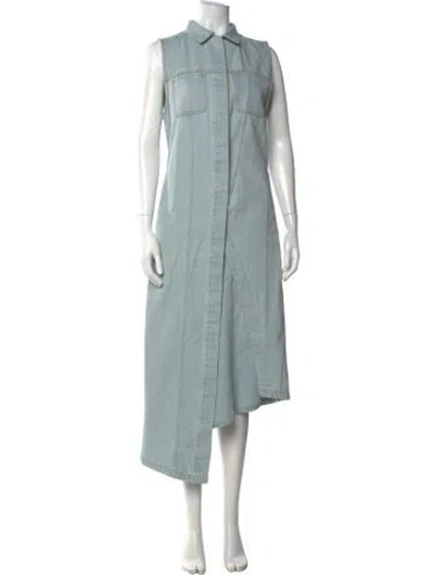 Pre-owned Acne Studios Long Dress In Blue